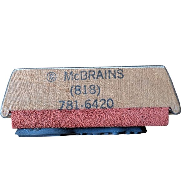 Albert Einstein Groucho Marx McBrains Lot Of 2 Wood Mounted Rubber Stamps - Picture 7 of 7